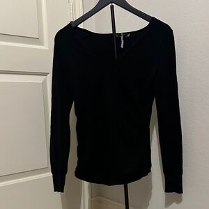 The Limited Black V-Neck Sweater